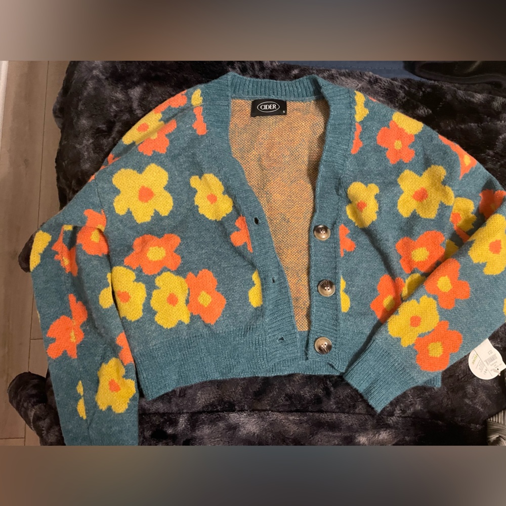 Retro knitwear sweater